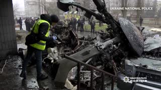 Ukraine govt minister among 14 killed in helicopter crash