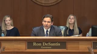 Gov DeSantis TAKES STAND, Says World Economic Forum Values Have No Place In Florida