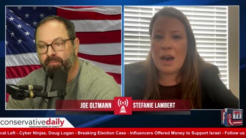 Conservative Daily Shorts: Undeniable evidence of Vote Fraud & the Persecution of Stefanie w Joe