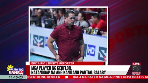 Mga player ng Gerflor, natanggap na ang kanilang partial salary