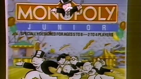November 1990 - Kids Love Monopoly Junior