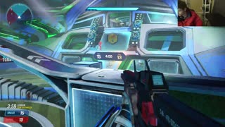 Splitgate Online Multiplayer Match #6 On Xbox One With Live Commentary