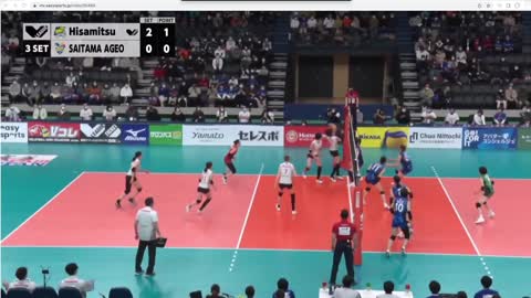 20230122 V-league AGEO vs HISAMITSU