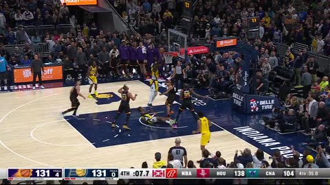 NBA - Obi Toppin's putback wins the game for the Pacers! Pacers - 133 Suns - 131 Final
