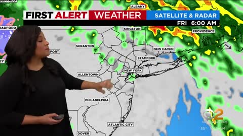 First Alert Weather Winter storm brings rain, snow and wind ahead of cold