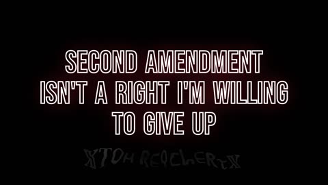 Second Amendment - If dont understand the need