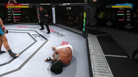 UFC 4 - Another switch stance head kick KO
