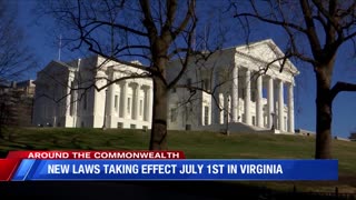 [2023-06-29] New laws taking effect July 1st in Virginia | WFXR NEWS