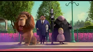 The Adams family movie trailer animated