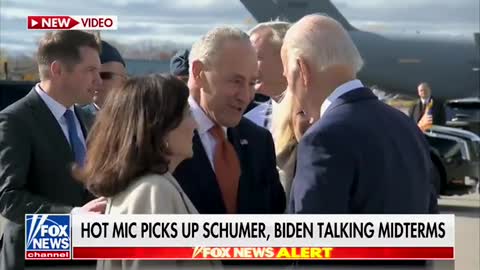 HOT MIC: Schumer to Biden About the Midterms: “…debate didn’t hurt us too much in Pennsylvania”