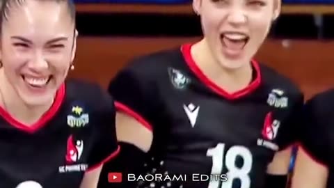 Yulia Gerasimova. Ukrainian Volleyball player funny moments with naughty fan..