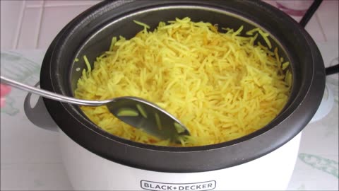Master the Art of Cooking Basmati Yellow Rice! #BasmatiRice #CookingTutorial #YellowRiceRecipe