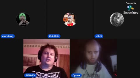 Cyraxx, TibbzTV, CIA-Hole and William Gloryhole on MBM Stream 2024-01-27 Et tu, Tibbz?