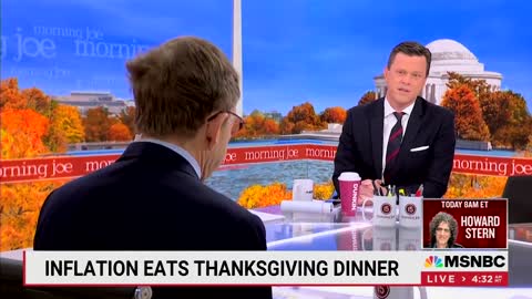 MSNBC: Inflation is eating Thanksgiving dinner