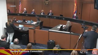 Arizona Senate Election Hearing