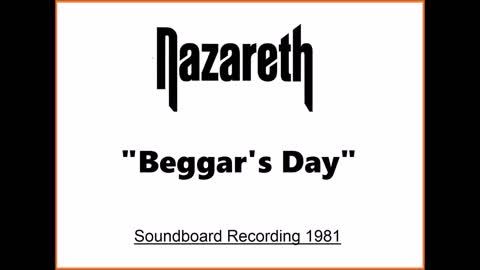Nazareth - Beggar's Day (Live in San Antonio, Texas 1981) Soundboard