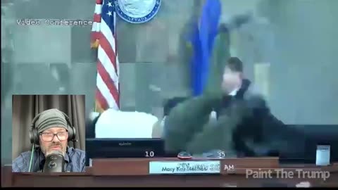 Violent felon attacks judge in courtroom