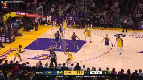 Golden State Warriors vs Los Angeles Lakers: Game 6 - Highlights