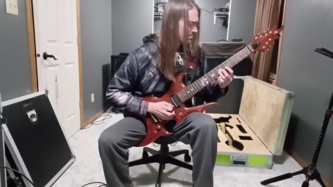 Ryan relearns an old solo from his Cryptic Oath days.