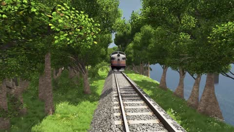 Train Engine Journey Beamng.Drive