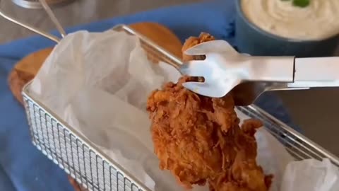 Hot 🔥 wings chicken fry