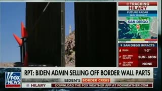 INSANE: Biden Begins Selling Border Wall Materials In RIDICULOUS Move