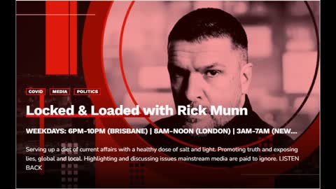 (11 November 2022) Jonathan Weissman joins Rick Munn live on TNT Radio