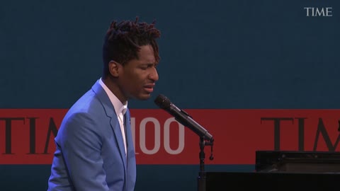 Jon Batiste Performs at the 2022 TIME100 Summit