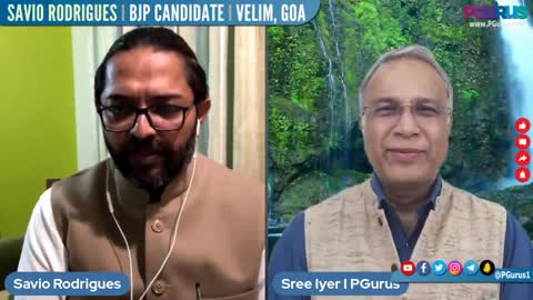 BJP lands an intellectual candidate in Savio Rodrigues to fight Goa State election - watch why Savio