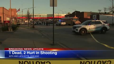 1 dead, 2 wounded in shooting outside Chicago McDonald's