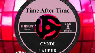 #1 SONG THIS DAY IN HISTORY! June 22nd 1984 "Time After Time" CYNDI LAUPER