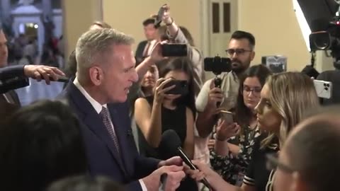 Watch Speaker McCarthy end the career of CNN's Capitol Hill reporter in 55 seconds.