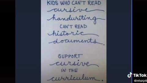 Why Did They Stop Teaching Cursive Writing?