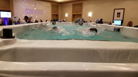 Two Swimmers Can Fit in One Swim Spa | Epic Hot Tubs & Swim Spas