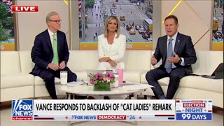 Fox News' Brian Kilmeade Says JD Vance Is 'Probably Losing' By Explaining 'Cat Lady' Remarks
