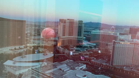 the Big Ball in Las Vegas