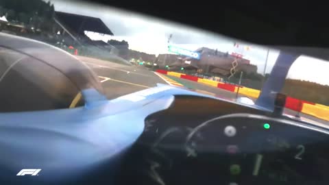 Fernando Alonso's Helmet Cam at Spa | 2021 Belgian Grand Prix