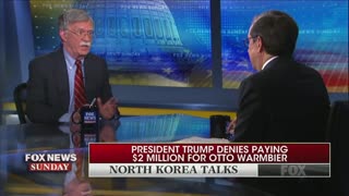 Bolton: Did not pay for Warmbier