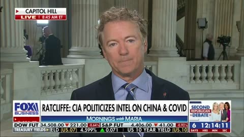 Dr. Rand Paul Joins Mornings with Maria on Fox Business - September 21, 2023