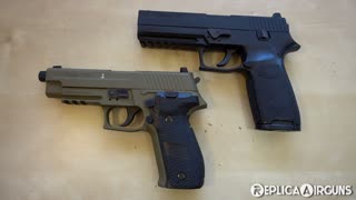 Sig Sauer P226 and P250 CO2 Blowback .177 Caliber Pellet Pistol Preview