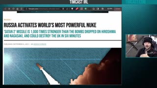 Tim Pool and crew react to news that Russia has activated the world's most powerful nuke.