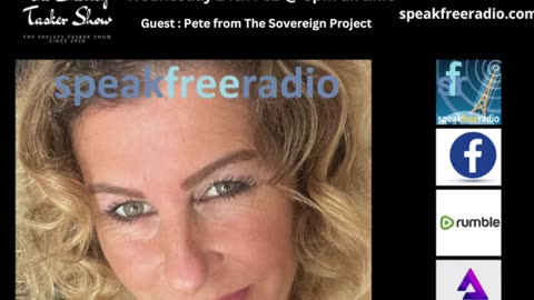 The Shelley Tasker Show #57 07/02/24 Guest Sovereign Pete