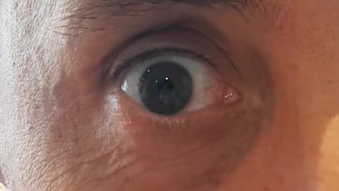 Man Dilates Pupils on Demand