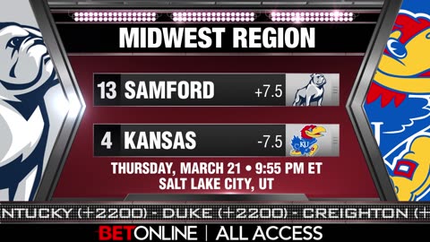 Samford vs Kansas Expert NCAAB Picks w/ Nick Bahe | College Basketball Predictions #marchmadness
