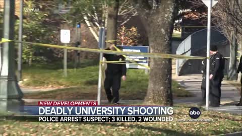 3 dead, 2 injured in shooting at University of Virginia