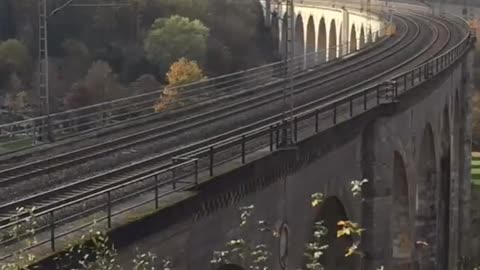 Time-lapse Altenbeken railway viaduct