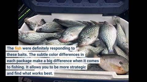 Customer Comments: Bobby Garland Crappie Baits