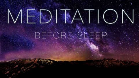 Meditation Before Sleep: Let Go of the Day