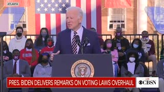 Biden Shamelessly Invokes Bible in "Voting Rights" Lie