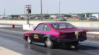 Vega Drag Car slow motion